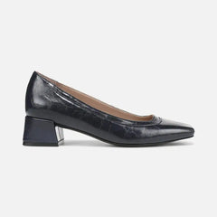Huntley Block Heel Pump