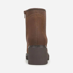 Janet Water Repellent Platform Bootie