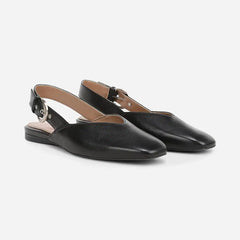 Crystal Slingback Flat