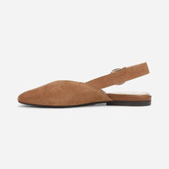 Crystal Slingback Flat